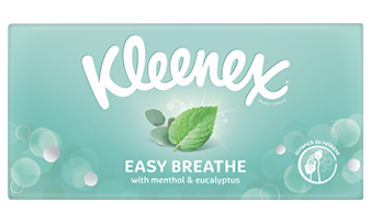 Kleenex<sup>®</sup> Easy Breathe Tissues