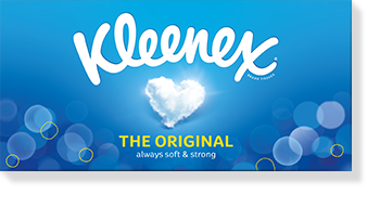 Kleenex<sup>®</sup> The Original Tissues